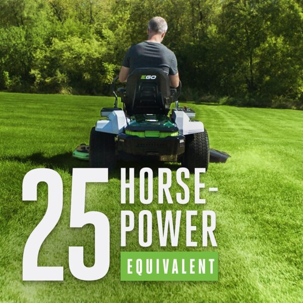 EGO Power+ ZT5207L 52-Inch 56-Volt Lithium-ion Cordless Z6 Zero Turn Riding Mower with (6) 12.0Ah Batteries and Charger Included - Image 5