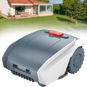 Automatic Robotic Lawn Mower(2-5cm Trimming Height), with Boundaries Line, App Control + Path Planning + Automatic Charging,Ultra-Quiet,100㎡/H, for Lawn/Garden