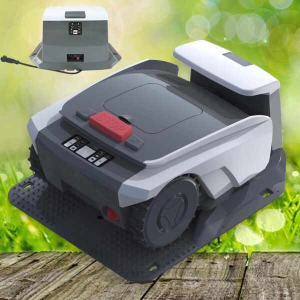 Robotic Lawn Mowers, Automatic Lawnmower APP Control with Schedule, Parallel Paths Mowing, Self-Charging, 60dB(A) Quiet, for Small to Medium Yards (0.4 Acre)